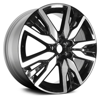 Replace® - Triple 5-Spoke Machined and Black 20x8 Alloy Factory Wheel - Remanufactured