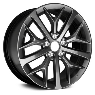 Replace® - 10-Spoke Satin Black 18x8 Alloy Factory Wheel - Remanufactured