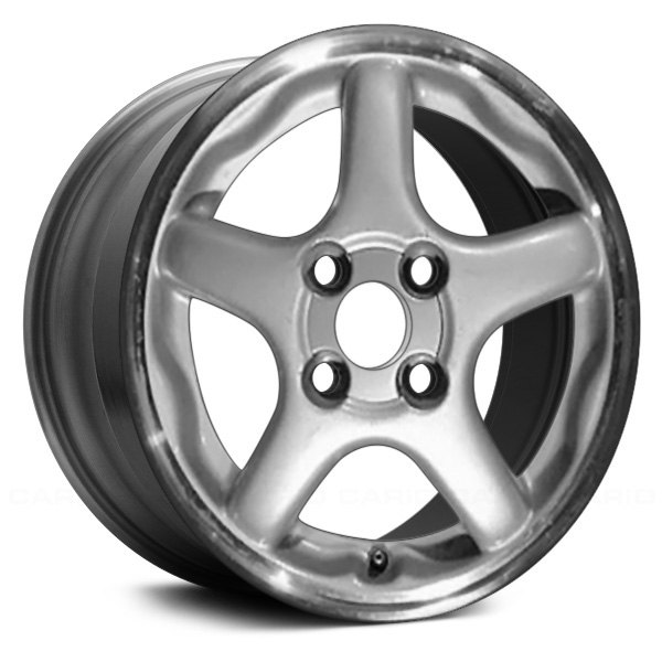 Replace® - 14 x 5.5 5-Spoke Machined Flange Silver Alloy Factory Wheel (Remanufactured)