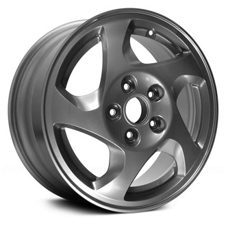 Replace® - 5 Turbine-Spoke Bright Silver 16x6.5 Alloy Factory Wheel - Remanufactured