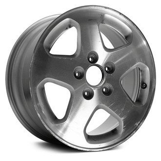 Replace® - 5-Spoke Machined and Silver 16x6.5 Alloy Factory Wheel - Remanufactured