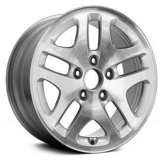 Replace® - Double 5-Spoke Medium Silver Sparkle 16x6.5 Alloy Factory Wheel - Remanufactured