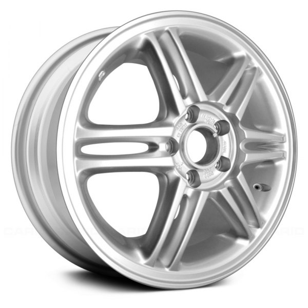 Replace® - 16 x 6.5 6 Double I-Spoke Silver Alloy Factory Wheel (Remanufactured)
