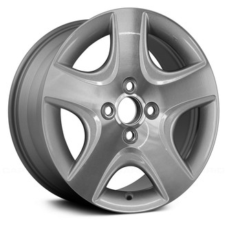 Replace® - 5-Spoke Medium Gray 15x6 Alloy Factory Wheel - Remanufactured