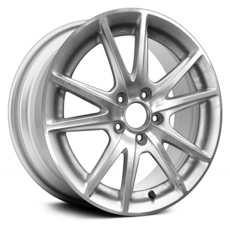 Replace® - 5 V-Spoke Silver 17x8.5 Alloy Factory Wheel - Remanufactured