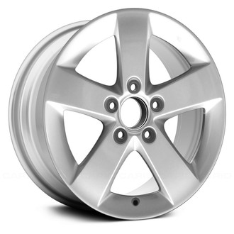 Replace® - 5-Spoke Silver 16x6.5 Alloy Factory Wheel - Remanufactured