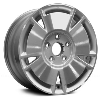 Replace® - 5-Slot Machined and Silver 15x6 Alloy Factory Wheel - Remanufactured
