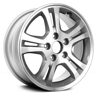 Replace® - Double 5-Spoke Silver 16x6.5 Alloy Factory Wheel - Remanufactured
