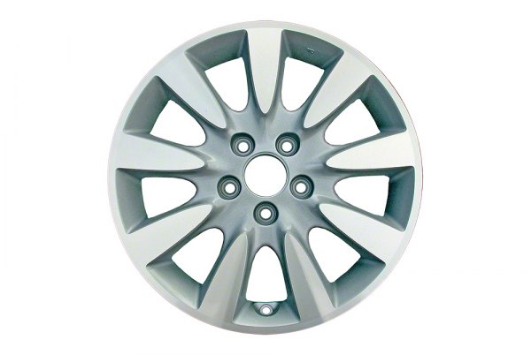 Replace® - 17 x 6.5 5-Spoke Machined with Silver Alloy Factory Wheel (Factory Take Off)