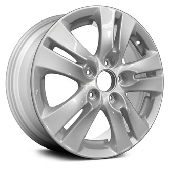 Replace® - Double 5-Spoke Silver 16x6.5 Alloy Factory Wheel - Remanufactured