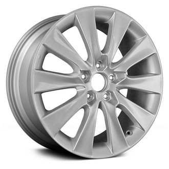 Replace® - 5 V-Spoke Silver 18x8 Alloy Factory Wheel - Remanufactured