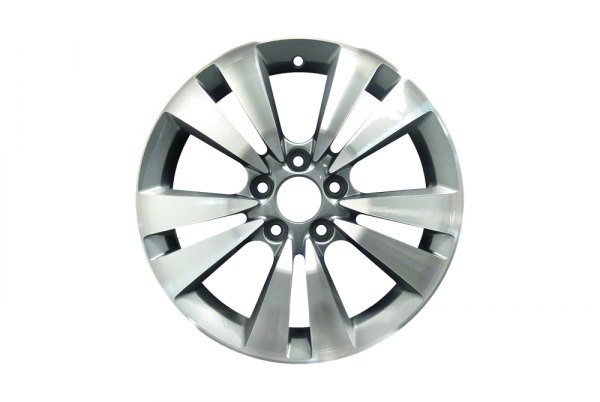 Replace® - 17 x 7.5 Double 5-Spoke Machined Charcoal Textured Alloy Factory Wheel (Factory Take Off)