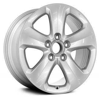 Replace® - 5-Spoke Silver 17x7 Alloy Factory Wheel - Remanufactured