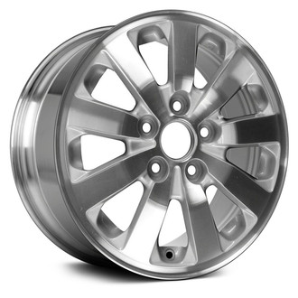 Replace® - 9-Spoke Machined and Silver 16x7 Alloy Factory Wheel - Remanufactured