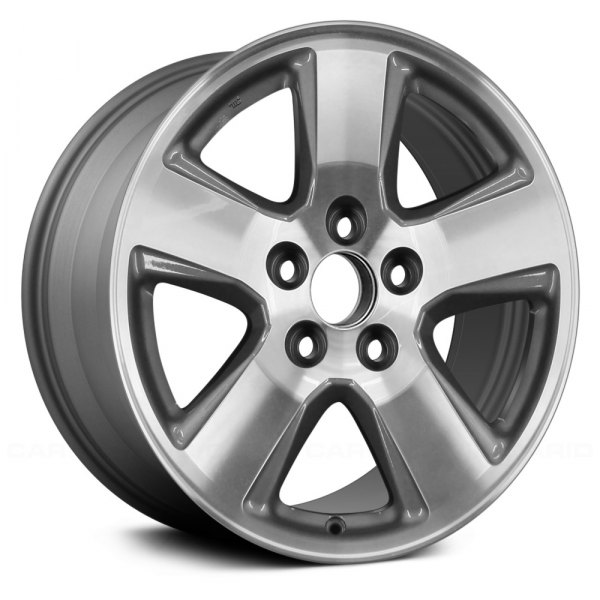 Replace® - 17 x 7.5 5-Spoke Medium Gray Alloy Factory Wheel (Remanufactured)
