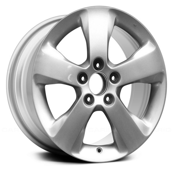 Replace® - 17 x 6.5 5-Spoke Silver Alloy Factory Wheel (Remanufactured)