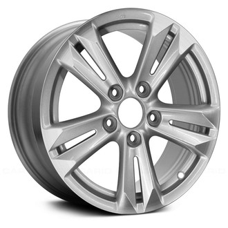 Replace® - Double 5-Spoke Bluish Silver 16x6 Alloy Factory Wheel - Remanufactured