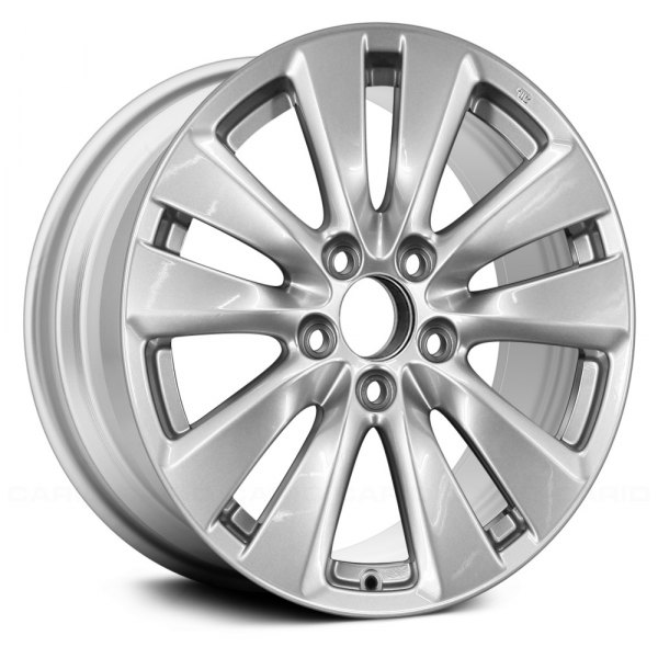 Replace® - 17 x 7.5 5 V-Spoke Silver Alloy Factory Wheel (Remanufactured)