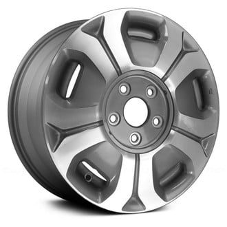 Replace® - 5 V-Spoke Machined and Gray 15x6 Alloy Factory Wheel - Remanufactured