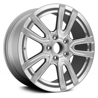 Replace® - Double 5-Spoke Silver 17x7 Alloy Factory Wheel - Remanufactured