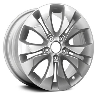 Replace® - 5 V-Spoke Silver 17x6.5 Alloy Factory Wheel - Replica