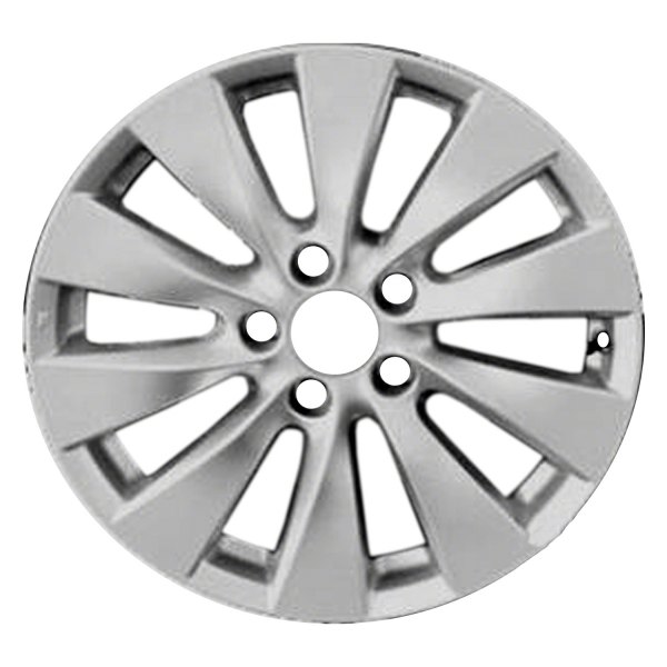Replace® - 17 x 7.5 10-Spoke Painted Silver Alloy Factory Wheel (Factory Take Off)