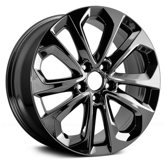 Replace® - Double 5-Spoke Dark PVD Chrome Aftermarket 18x8 Alloy Factory Wheel - Remanufactured