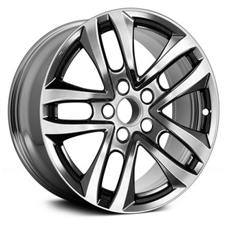 Replace® - Double 5-Spoke Light PVD Chrome 17x7.5 Alloy Factory Wheel - Remanufactured