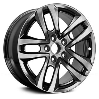 Replace® - Double 5-Spoke Dark PVD Chrome 17x7.5 Alloy Factory Wheel - Remanufactured