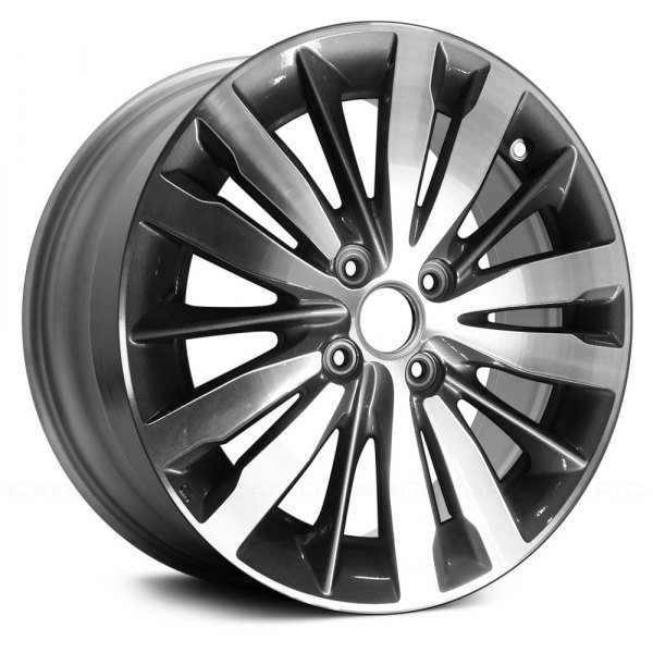 Replace® - 16 x 6 5 W-Spoke Machined and Black Alloy Factory Wheel (Remanufactured)