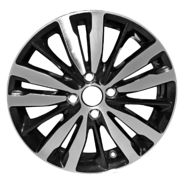 Replace® - 16 x 6 5 W-Spoke Machined and Black Alloy Factory Wheel (Factory Take Off)