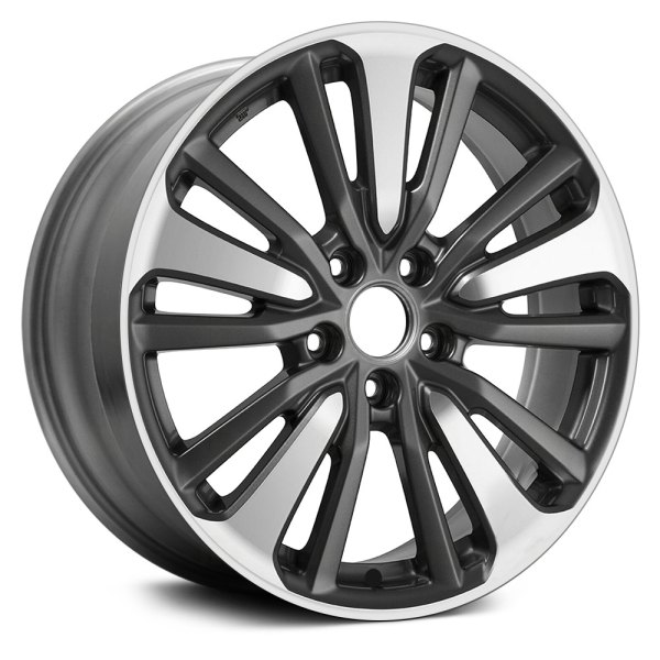 Replace® - 18 x 8 5 W-Spoke Machined and Silver Alloy Factory Wheel (Remanufactured)