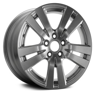Replace® - Double 5-Spoke Silver with Machined Accents 18x8 Alloy Factory Wheel - Replica