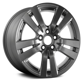 Replace® - Double 5-Spoke Dark Charcoal 18x8 Alloy Factory Wheel - Remanufactured