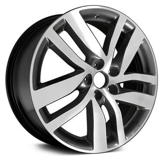 Replace® - 5 Double Spiral-Spoke Black 20x8 Alloy Factory Wheel - Remanufactured
