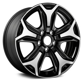 Replace® - 5-Slot Machined Dark Charcoal 18x8 Alloy Factory Wheel - Remanufactured