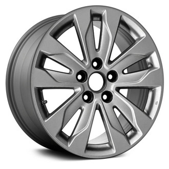 Replace® - 5 V-Spoke Light Charcoal Metallic 18x7.5 Alloy Factory Wheel - Remanufactured