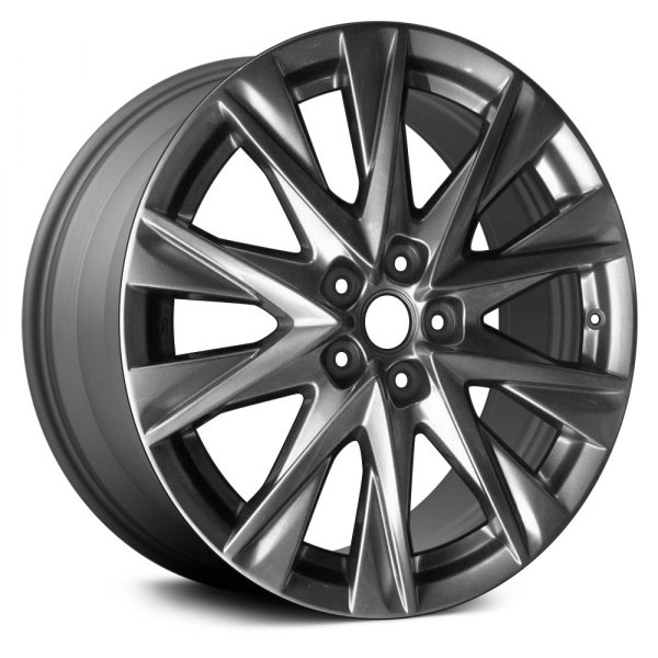 Replace® - 19 x 7 10-Spoke Light Charcoal Metallic Alloy Factory Wheel (Remanufactured)