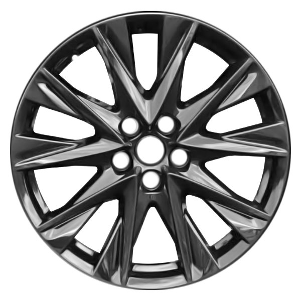 Replace® - 19 x 7 10-Spoke Painted Black Alloy Factory Wheel (Remanufactured)