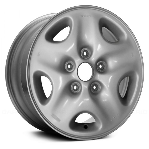Replace® - 14 x 6 5-Slot Silver Alloy Factory Wheel (Remanufactured)