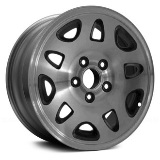 Replace® - 10-Slot Flat Hub with Screw In Cap 15x7 Alloy Factory Wheel - Remanufactured