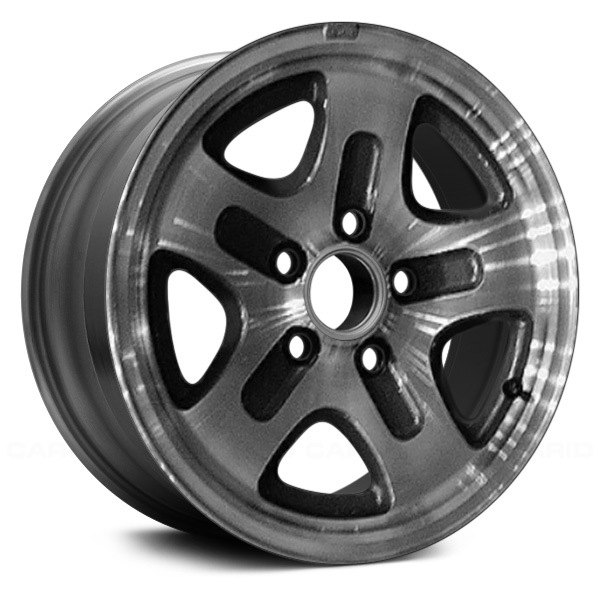 Replace® - 15 x 7 5-Slot Silver Alloy Factory Wheel (Remanufactured)