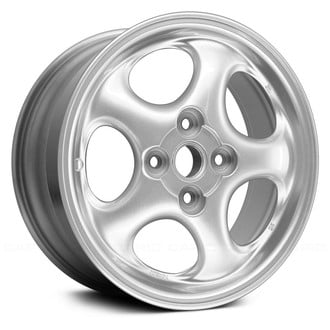Replace® - 5-Spoke Sparkle Silver Textured 14x6 Alloy Factory Wheel - Remanufactured