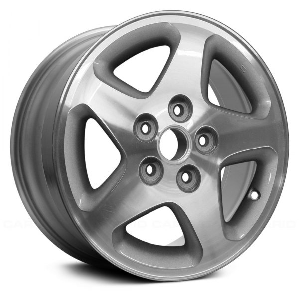 Replace® - 15 x 6 5 Spiral-Spoke Medium Silver Sparkle Textured Alloy Factory Wheel (Remanufactured)