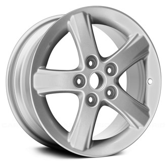 Replace® ALYMB095U20 - 5-Spoke Silver 16x6 Alloy Factory Wheel - Remanufactured