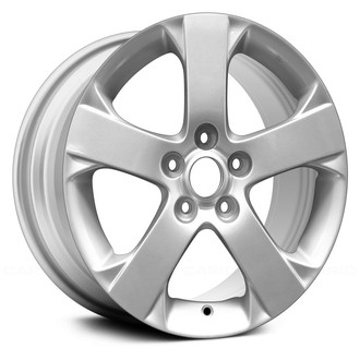 Replace® - 5-Spoke Silver 17x6.5 Alloy Factory Wheel - Remanufactured