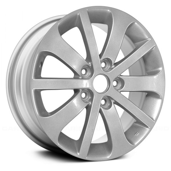 Replace® - 16 x 6.5 10 Alternating-Spoke Silver Alloy Factory Wheel (Remanufactured)