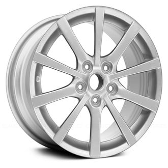 Replace® - 10 Alternating-Spoke Silver 17x7 Alloy Factory Wheel - Replica