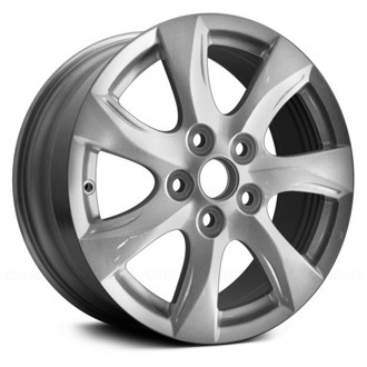 Replace® - 7 Turbine-Spoke Silver 16x6.5 Alloy Factory Wheel - Remanufactured