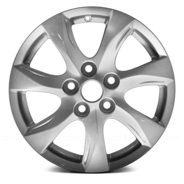 Replace® ALYMC067U20 - 7 Turbine-Spoke Silver 16x6.5 Alloy Factory
